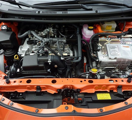 Toyota Prius engine bay